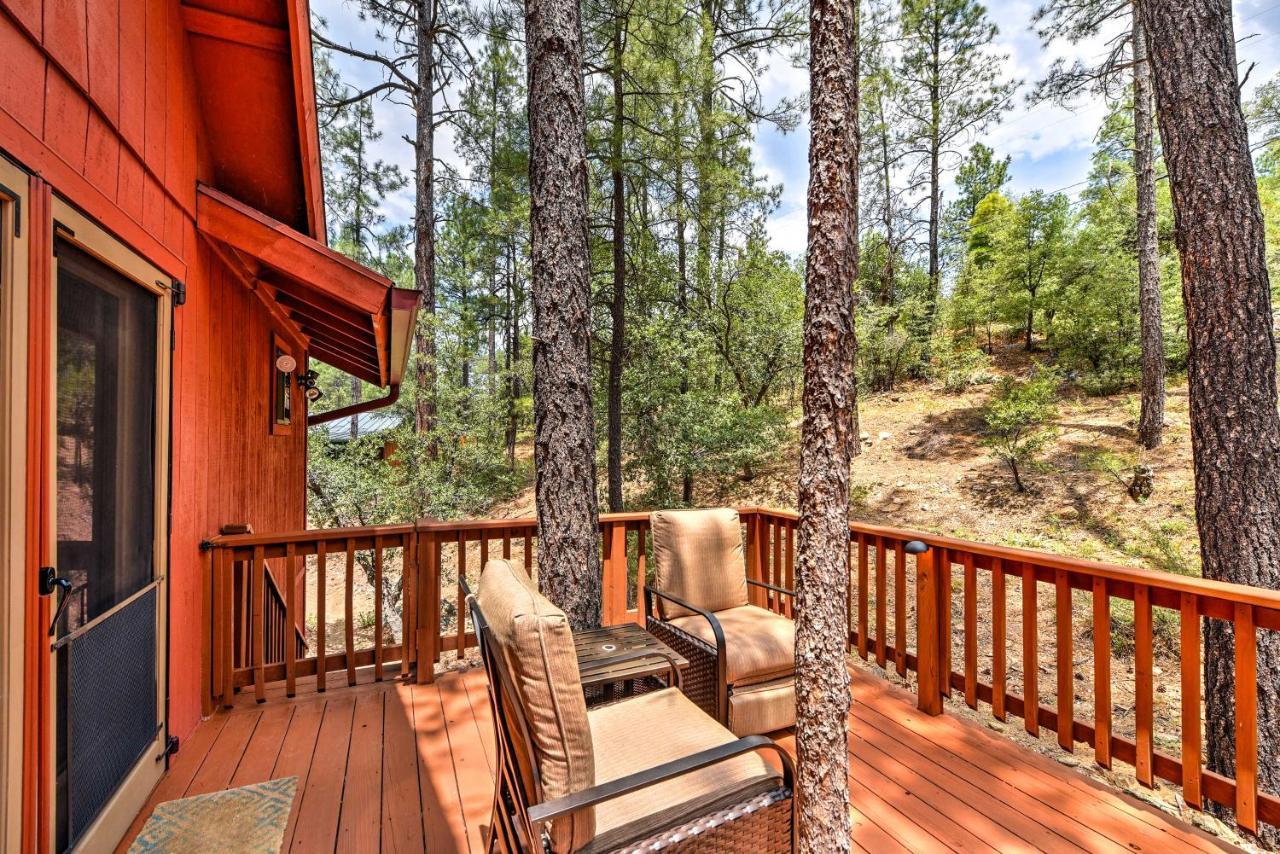 Prescott Cabin With Beautiful Forest Views And Deck! Exterior foto