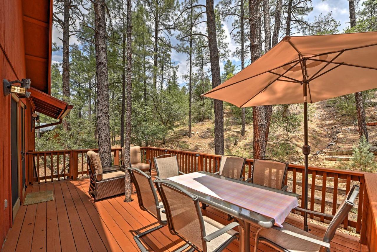 Prescott Cabin With Beautiful Forest Views And Deck! Exterior foto