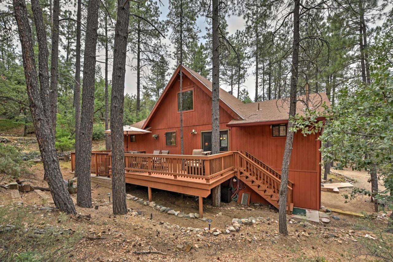 Prescott Cabin With Beautiful Forest Views And Deck! Exterior foto